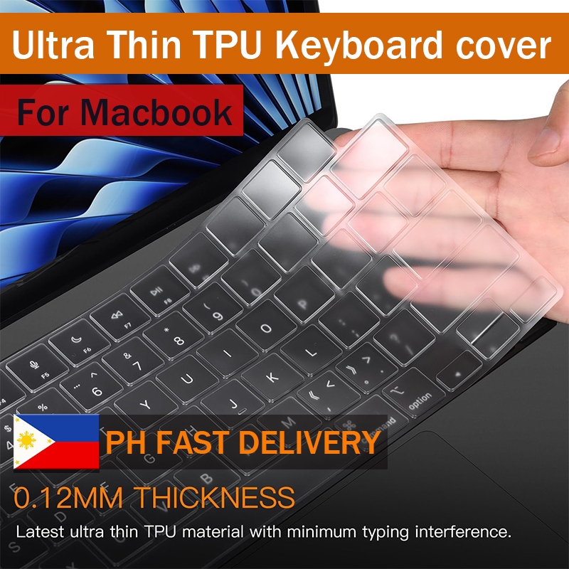 Ultra Thin TPU Keyboard Cover For Macbook Air M4 M3 A3240 A3113 2020 ...