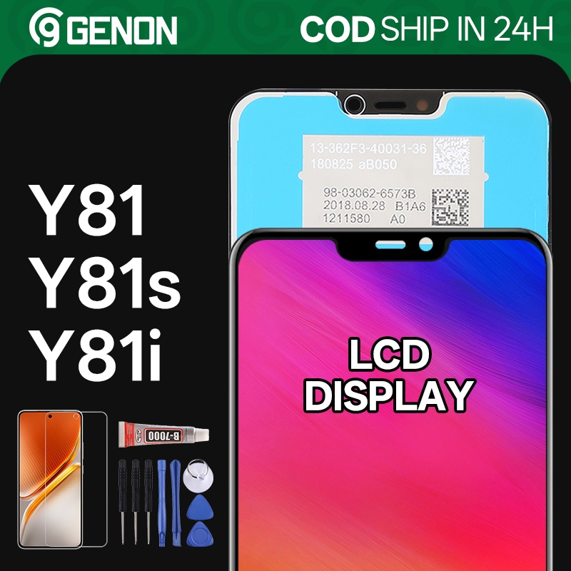 Genon IPS LCD for Vivo Y81 / Y81s / Y81i LCD Display Touch Screen with ...