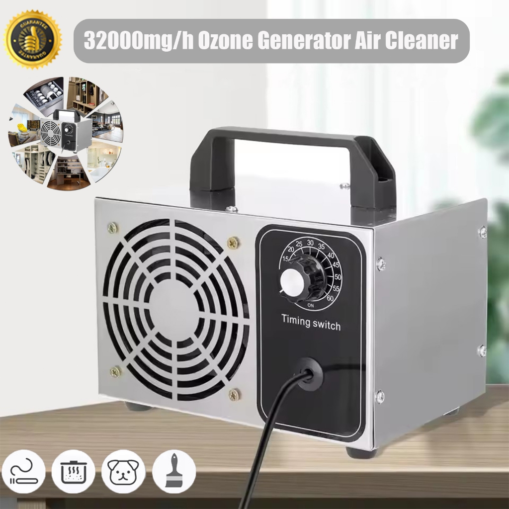 ⭐️COD+IN STOCK⭐️ Portable 32g/h Ozone Generator Air Cleaner/Ozono ...