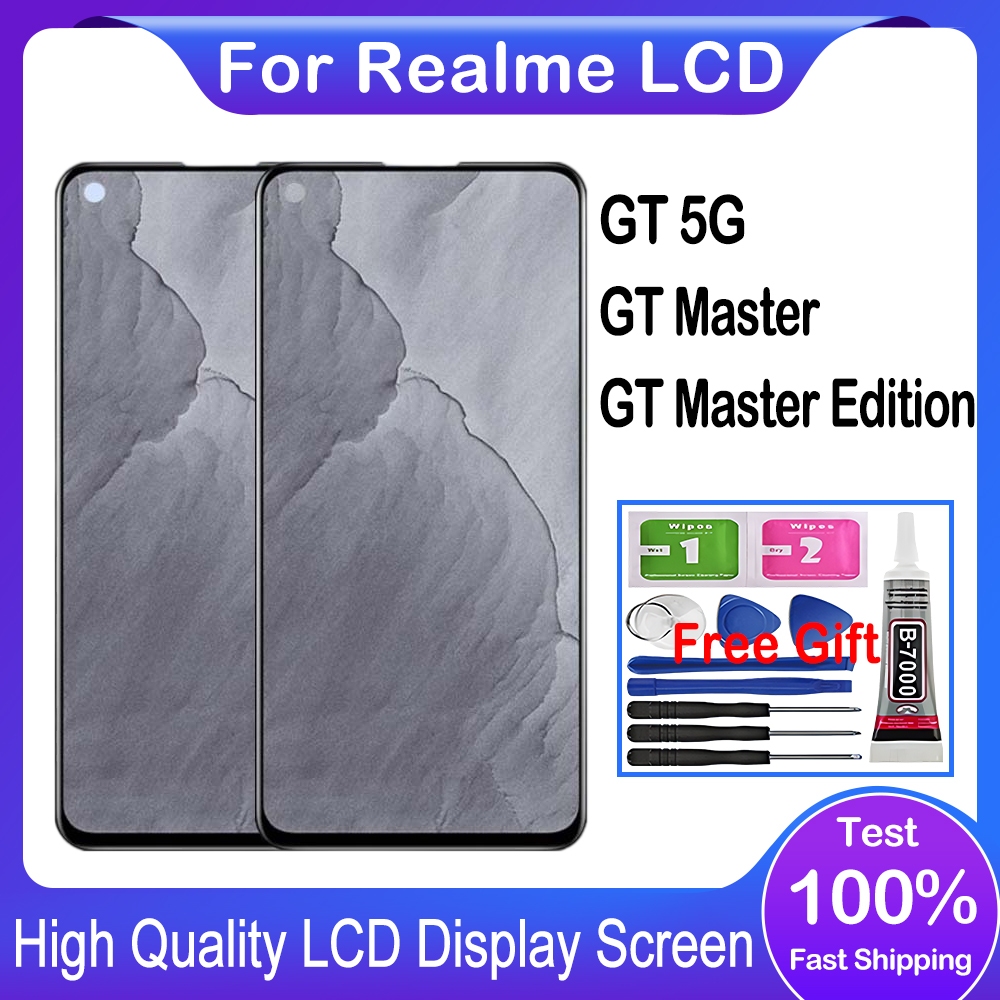 For AMOLED Realme GT 5G GT Neo GT Master Edition 5G LCD Display Touch ...