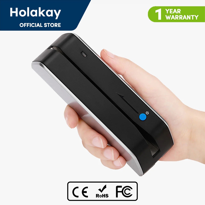 Holakay MSR X6(BT) MSRX6BT Bluetooth Magnetic Credit Card Reader Write ...