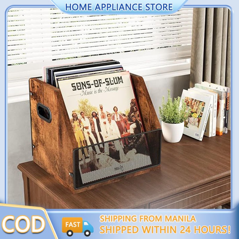 Vinyl Record Storage Rack Vinyl CD Storage Rack Desk Storage Rack ...