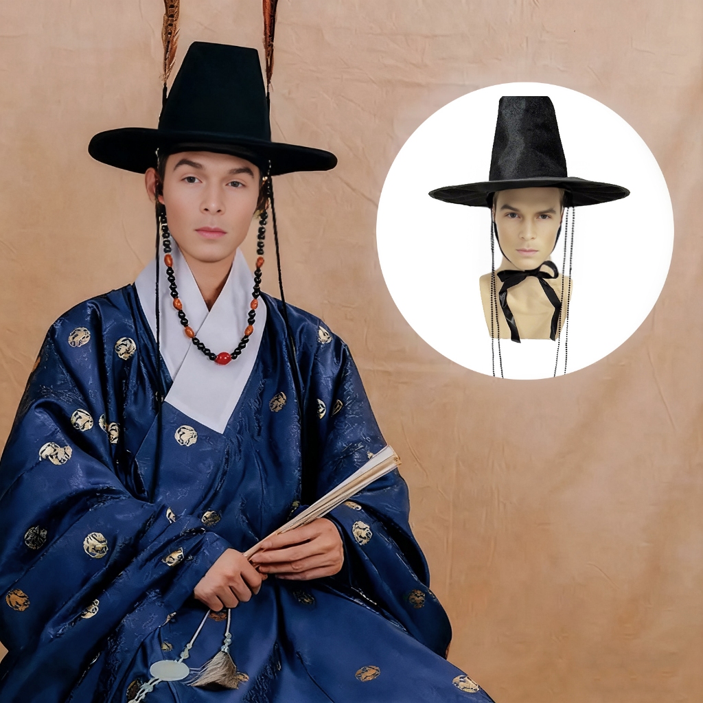 XPS Summer Black Halloween Halloween Cosplay Cap Traditional Korean ...