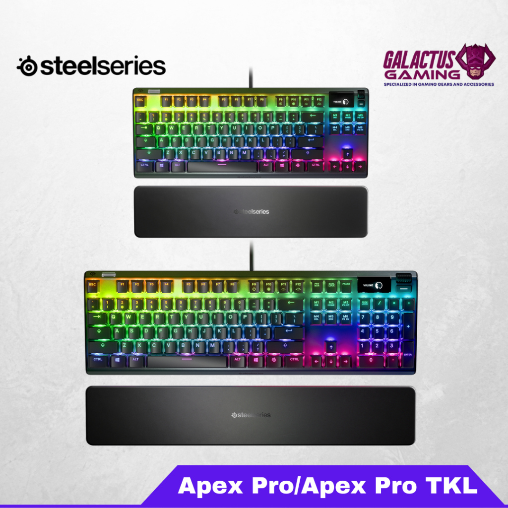 SteelSeries Apex Pro / Apex Pro TKL RGB Omnipoint Mechanical Gaming ...