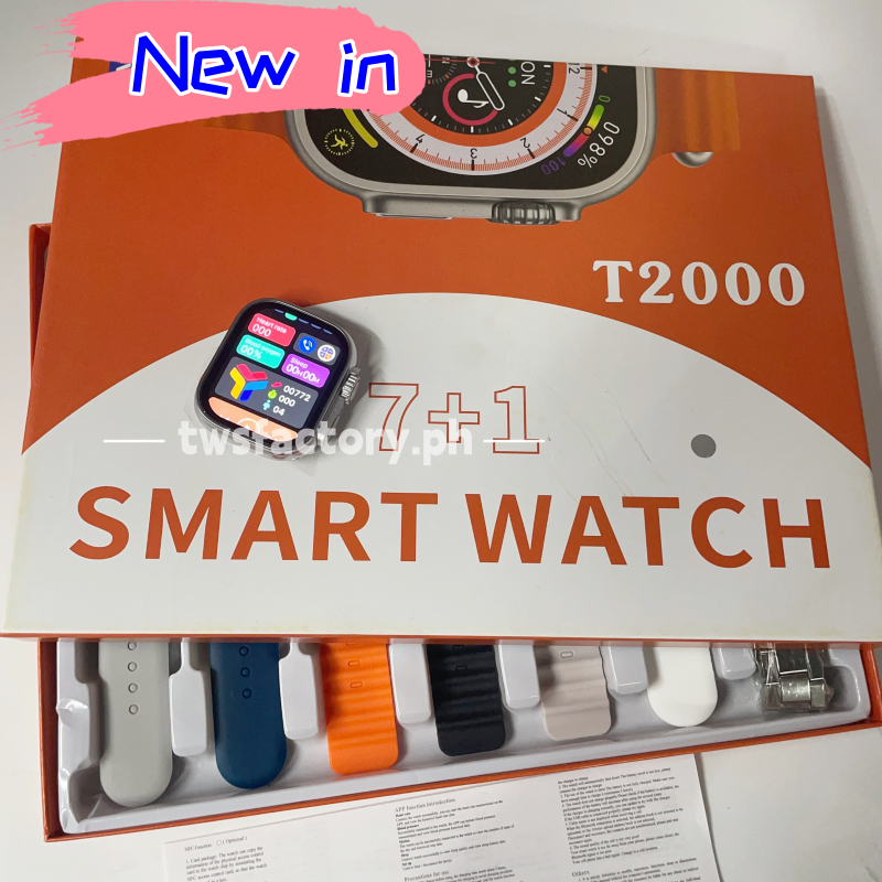 【Local warranty】7 Watch Straps New Ultra Smartwatch 2.01HD Amoled ...