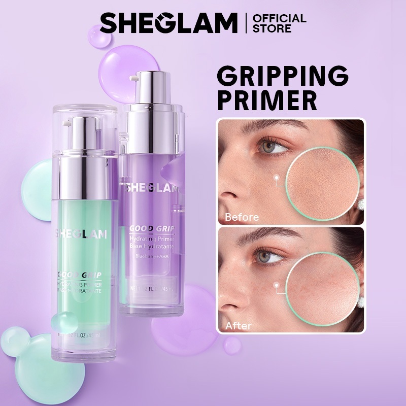SHEGLAM Good Grip Hydrating Primer Oil Control Moisturizing Gel Smooth ...