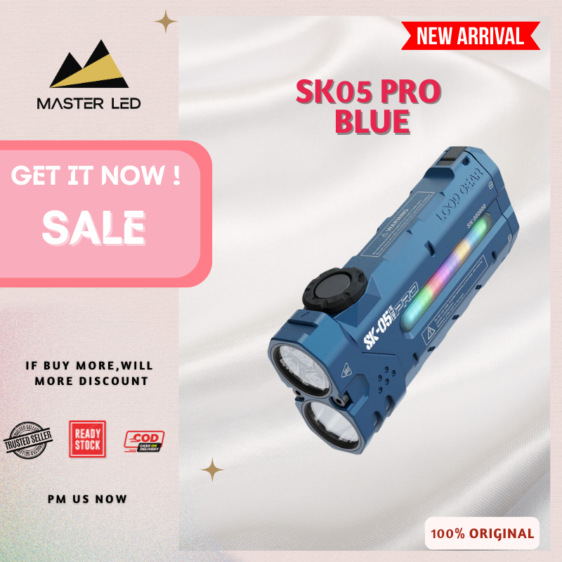 Perfect Flashlight LOOP GEAR SK05 Pro Special Colour Flat LED ...
