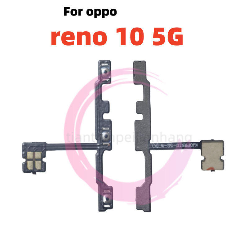 For oppo reno 10 5G Power Volume Button Flex Cable Side Key Switch ...