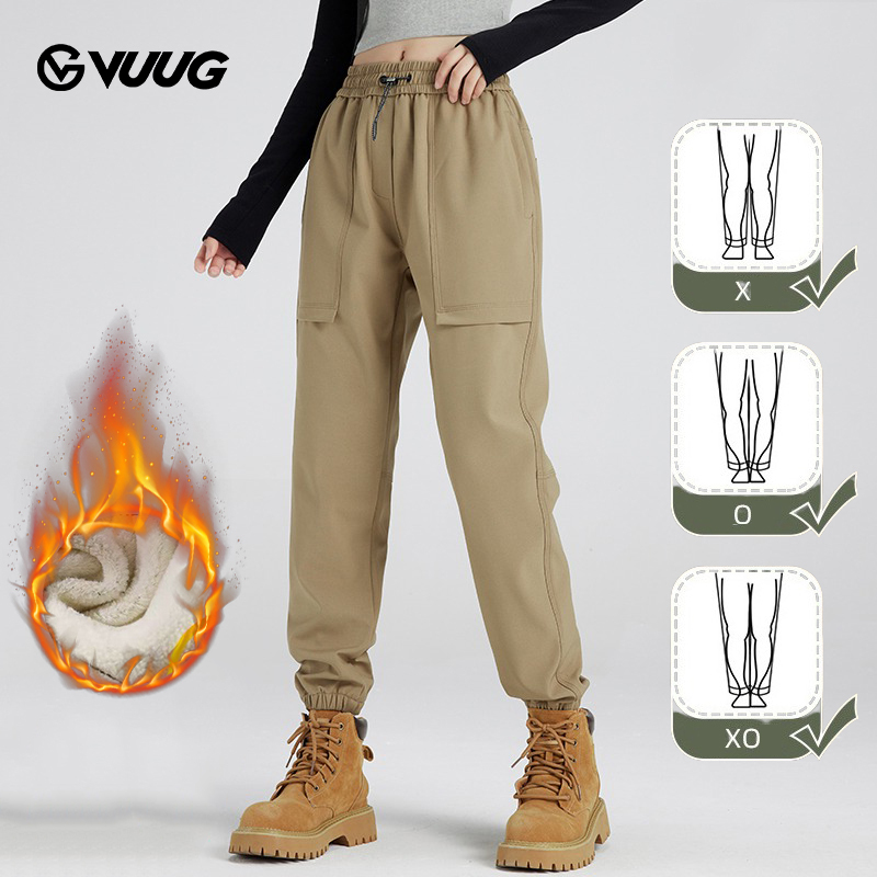 VUUG Winter Pants Women Thermal Jogger Windproof Ideal Hiking&Skiing ...