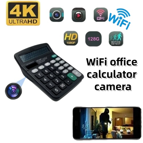 Mini Camera Calculator Night Vision Spy Camera WIFI Cam Calculator ...