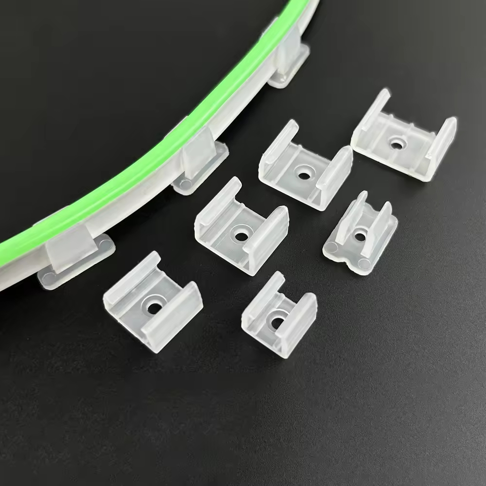 「COD」30pcs 6-20mm LED Strip Fix Clips Holder Connector Accessories For ...