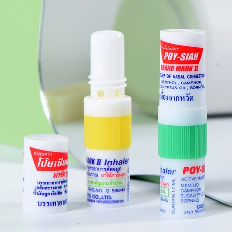 【Multipack】Nose Inhaler Authentic Nasal Congestion Relief 1.7ml any ...