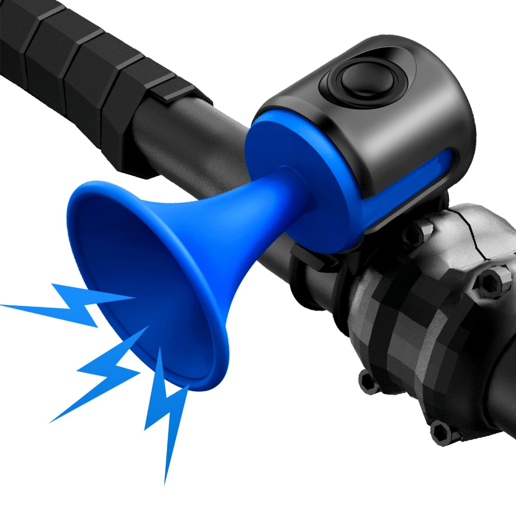 Speed Bicycle Bell Electronic Horn Loud Warning Sound ABS 120db Safety ...