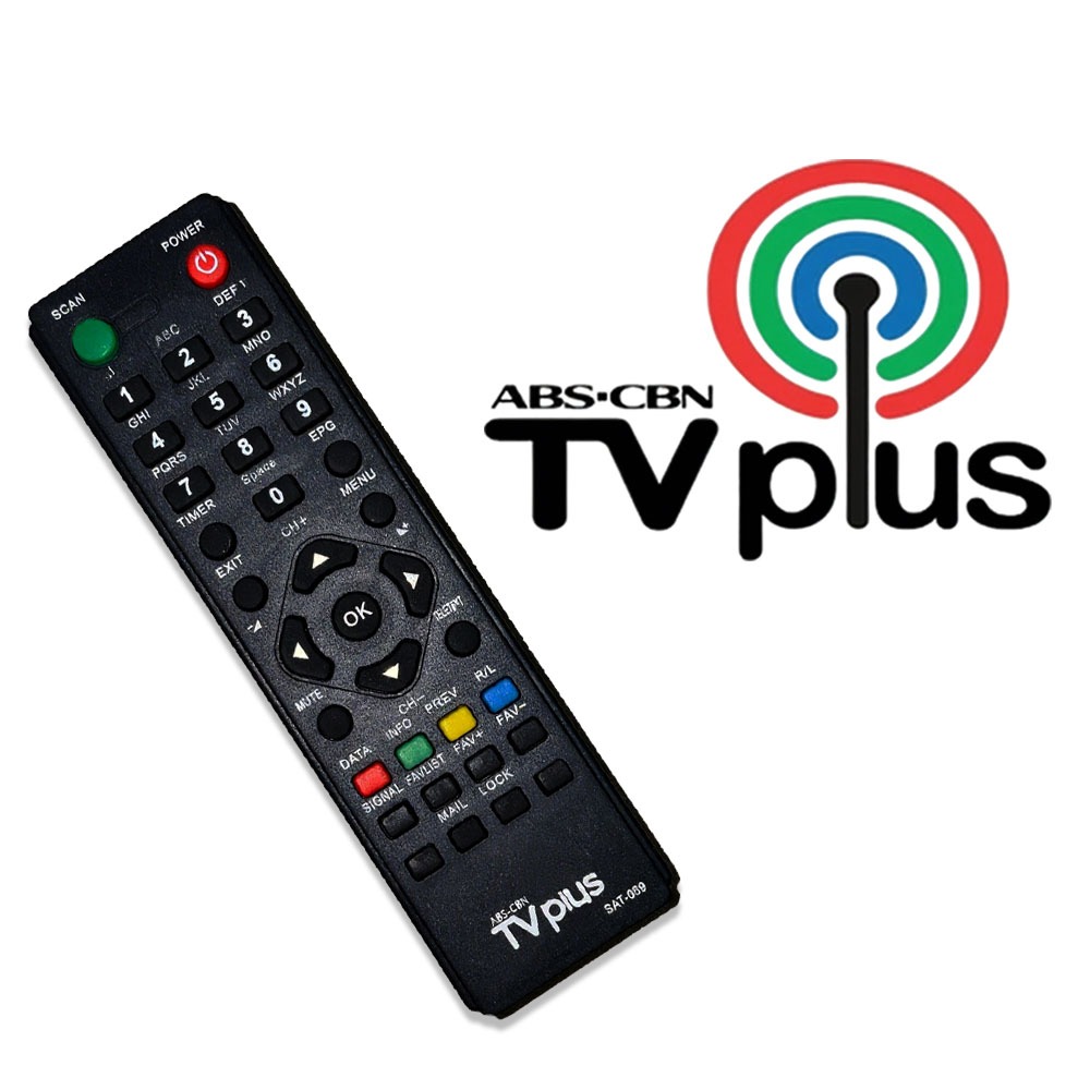 NiLANK ABS-CBN TVPlus TV Plus Remote Control | Shopee Philippines