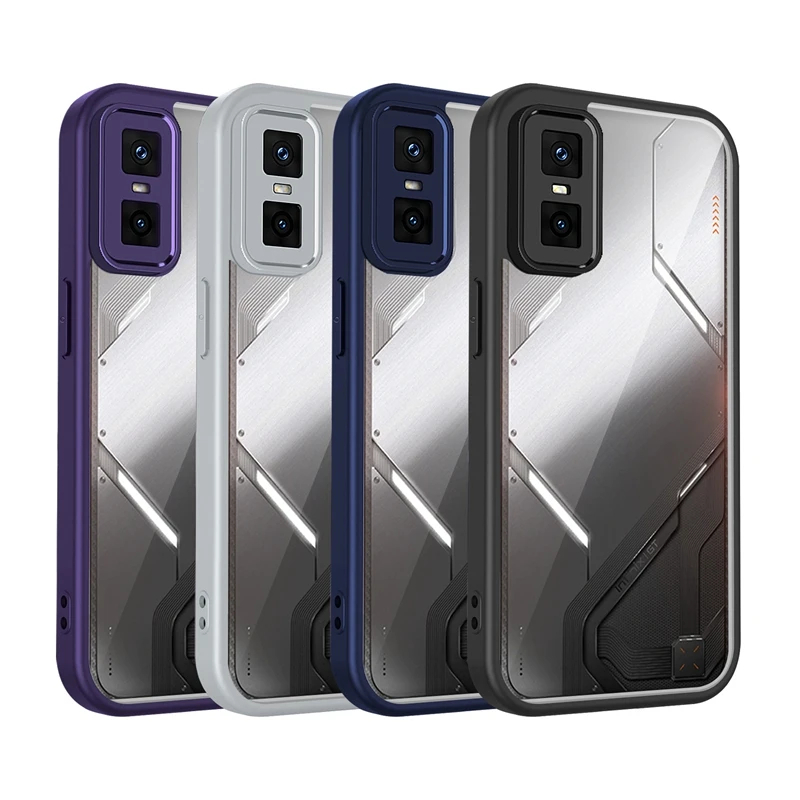 Caramel color Transparent Silicone Case Infinix GT 30 Pro GT 20 Pro 5G ...