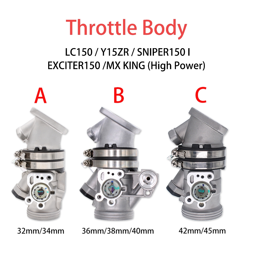 Throttle Body Racing High Power R15 V2 LC150 Y15 y15zr SNIPER150 I ...
