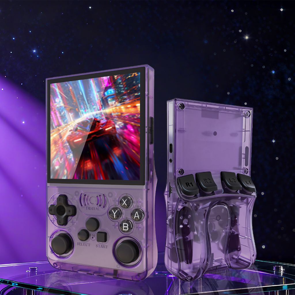 ANS13 Retro Handheld Video Game Console 15000+ Games Built-in Linux 4.0 ...