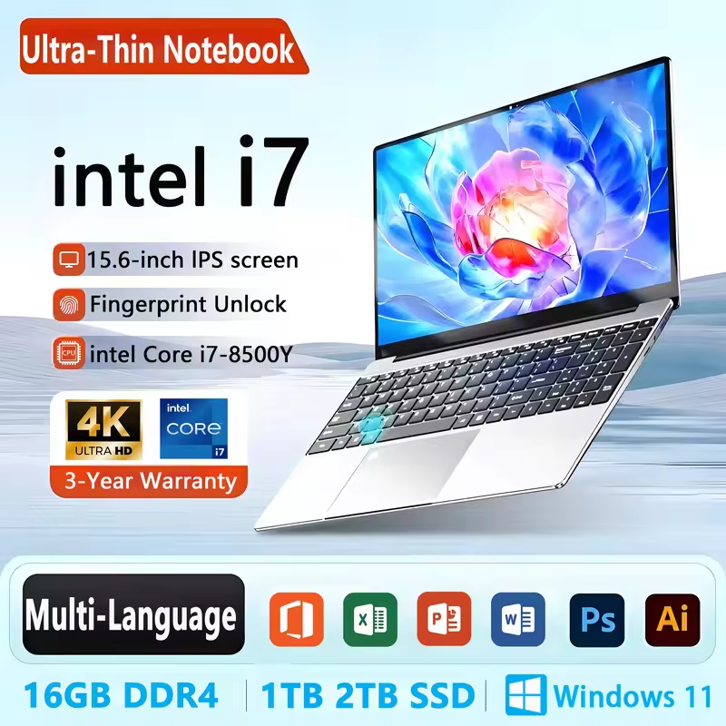 [3 years warranty] 2026 New Laptop 15.6”FHD Intel i7 16GB RAM DDR4 ...