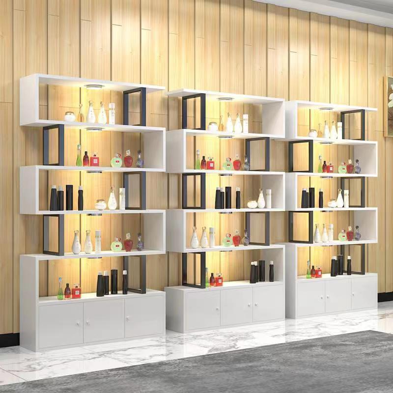 Bookshelf storage rack living room partition storage cabinet multi ...