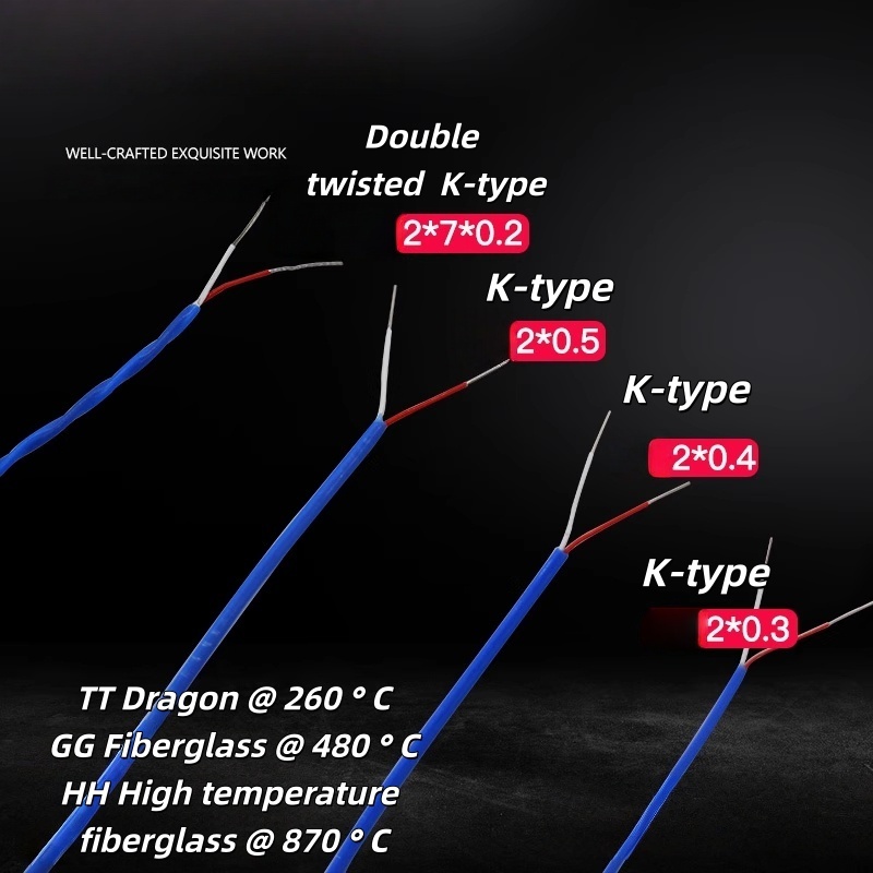 Multi-Strand K-Strand Thermometer Line Compensation Wire Thermocouple ...