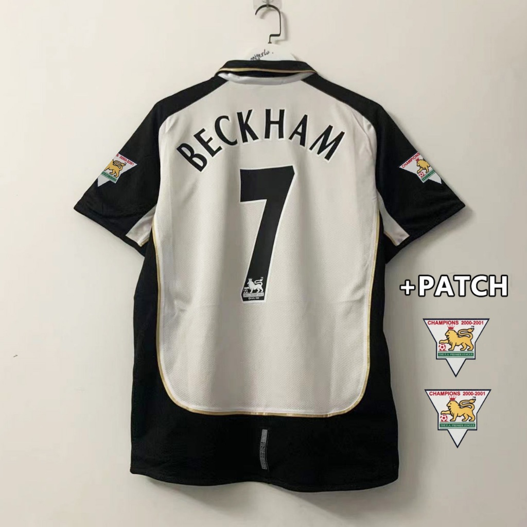 Retro edition 01/02 Man Utd Away 100th anniversary Jersey S-2XL