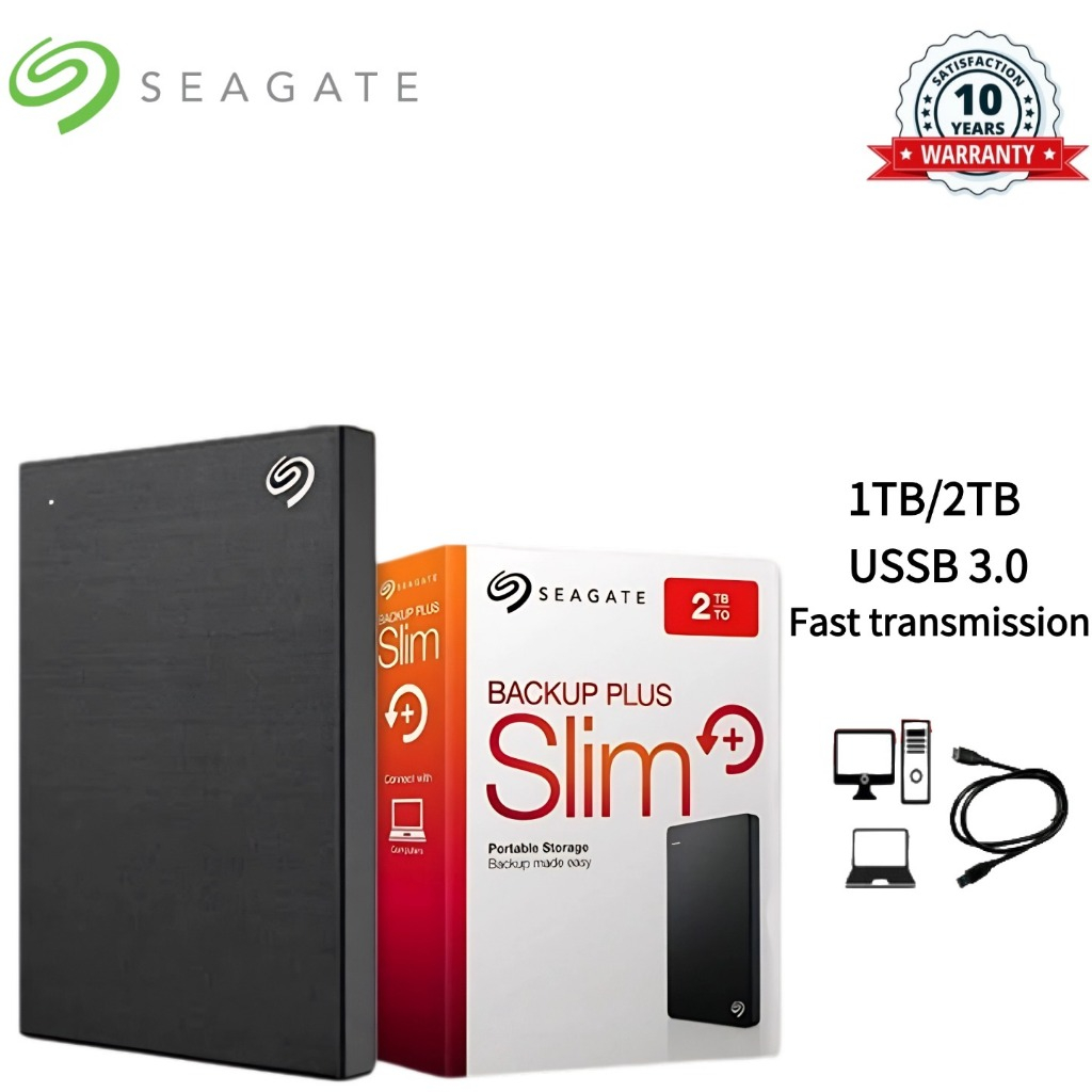Seagate Original 1TB 2TB External hard drive One Touch with Password ...