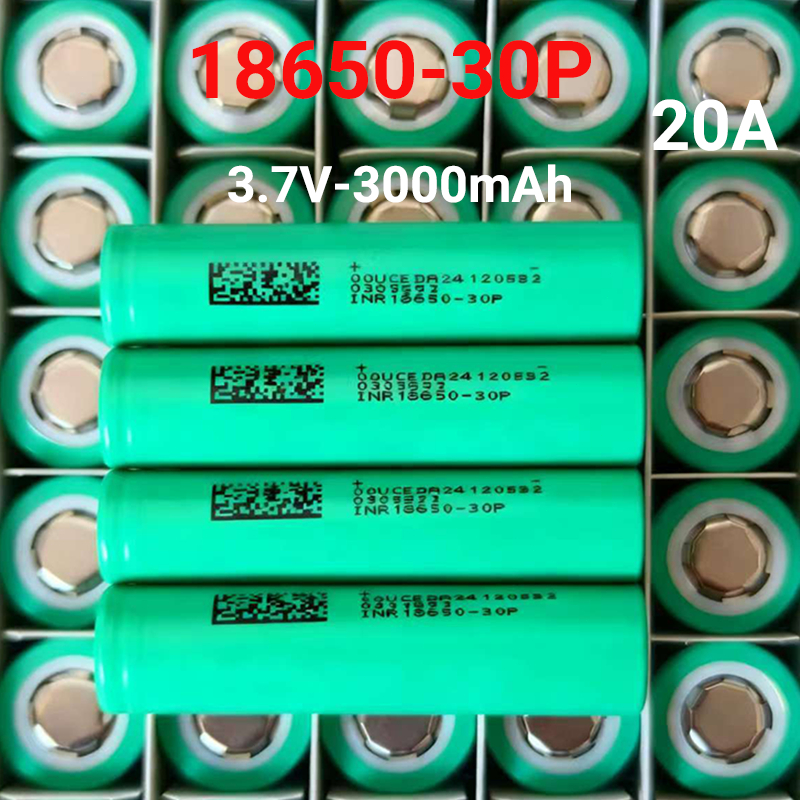 18650 Original Rechargeable Battery 18650 Lithium Ion 6A 3.7V 3000mah ...