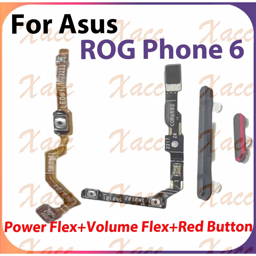 For Asus ROG Phone 6 ZS630KL Power volume ON OFF button flex switch ...