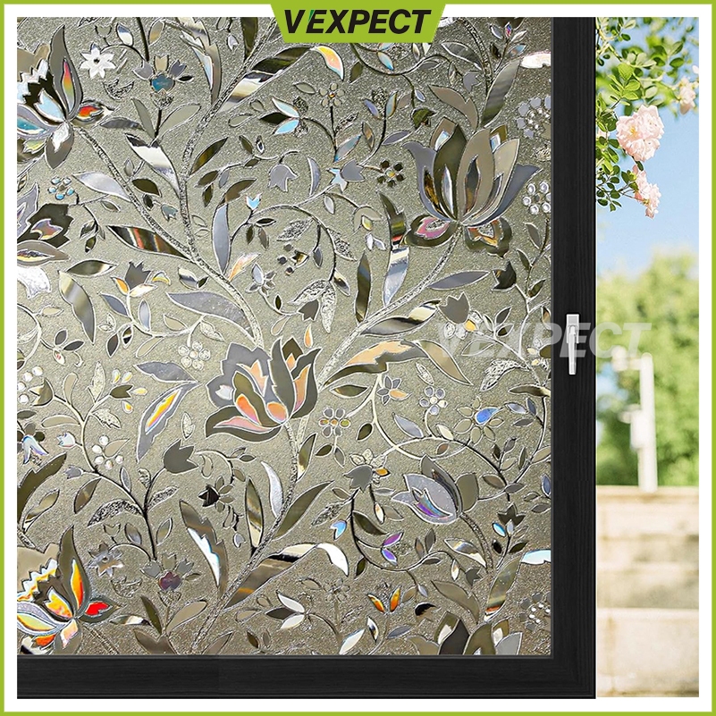 Window Sticker Film Privacy Tinted Glass Sticker, Room Darkening Tint ...