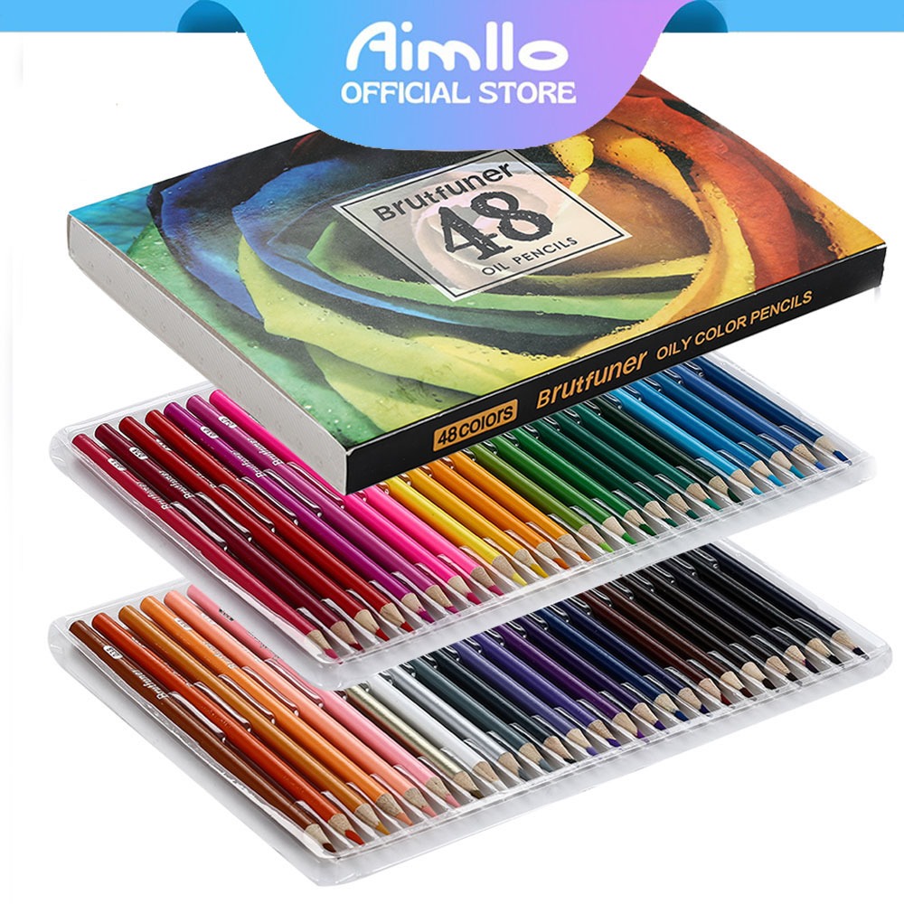 48/72/120/160/180 Colored Pencils Set for Adult Coloring Books Art ...