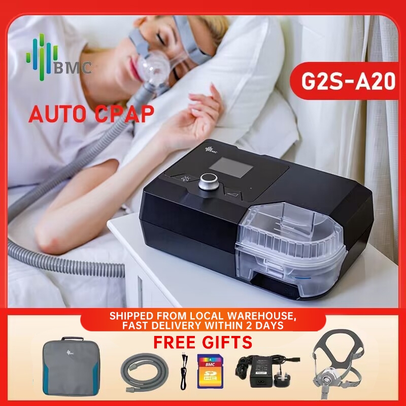 BMC G2SA20 CPAP Machine Auto with Humdifiier CPAP Nasal Mask for Sleep ...