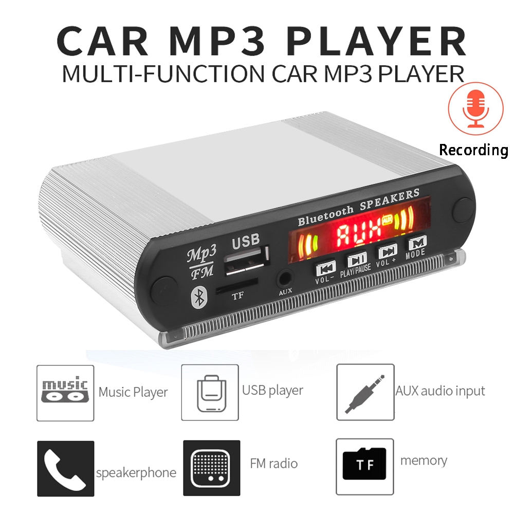 Wireless Bluetooth MP3 Decoder Board USB SD FM Audio Module MP3 Player ...