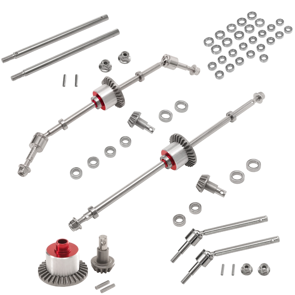 For MN MN128 MN86 G500 RC Car Metal Front and Rear Axle Accessories ...