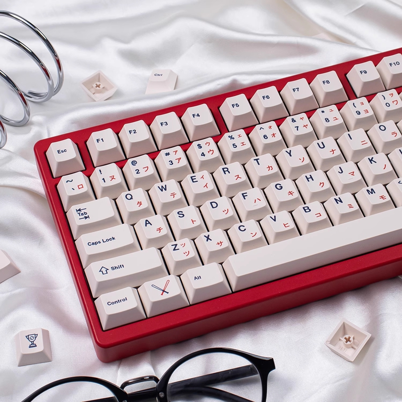 【Keycap Only】Baseball Keycaps Cherry Profile 144 Keys PBT Sublimation ...