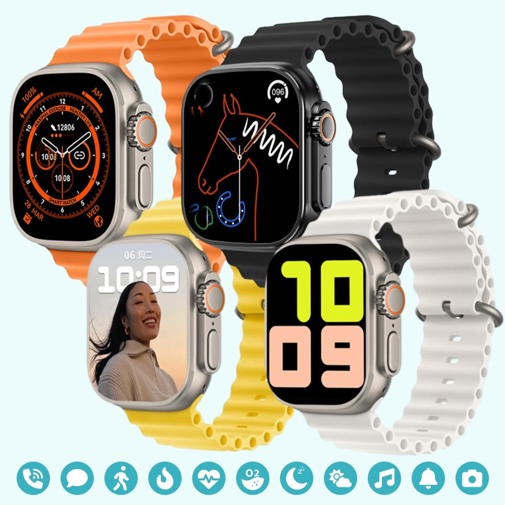 Original T900 Ultra/T800 ultra Smart Watch Series 8 Ultra Bluetooth ...