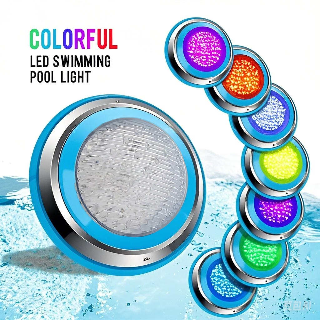 Swimming Pool Light Stainless Steel Underwater Lights LED AC12V ...