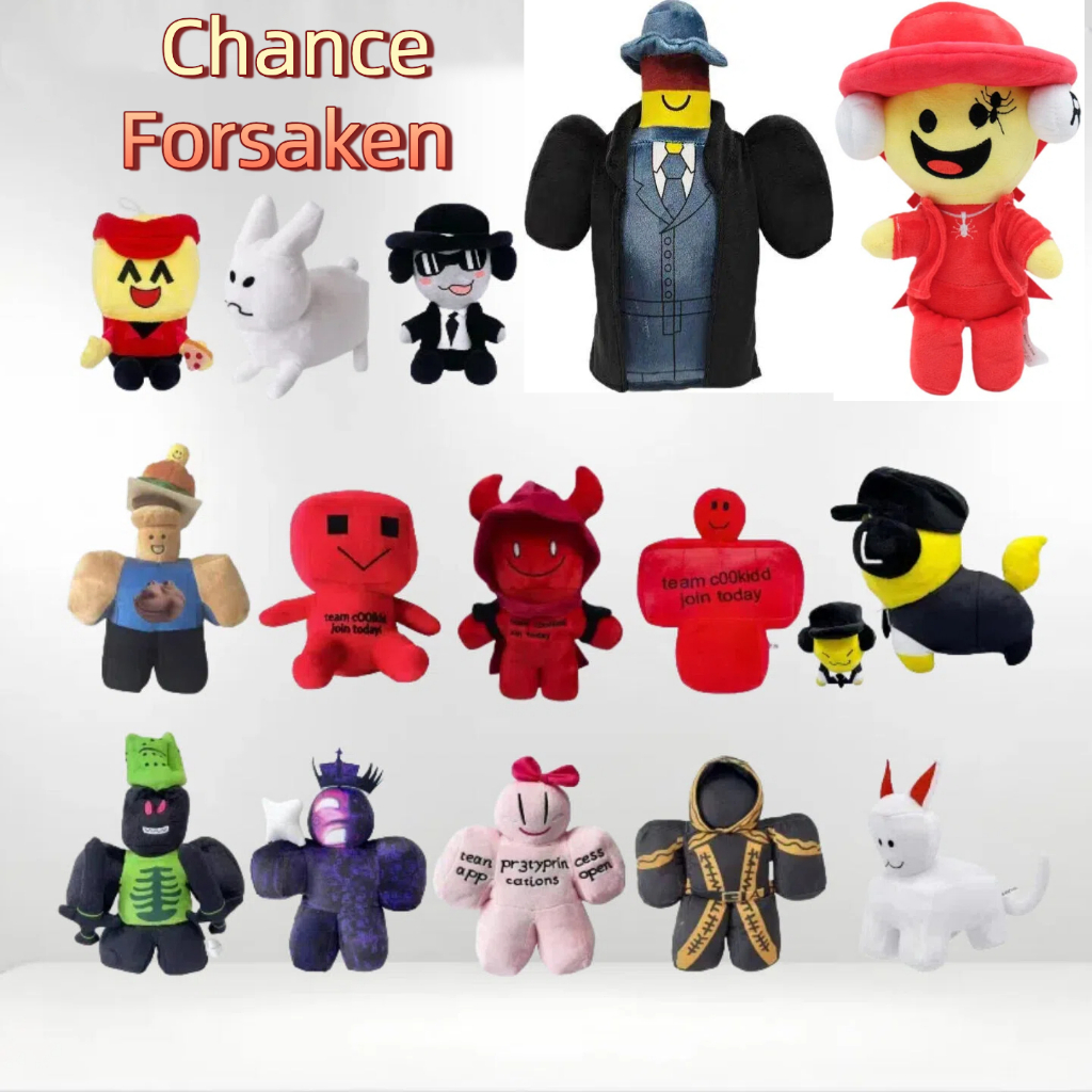 Chance Forsaken drako gubby Chance roblox doll game collection popular gift  for kids
