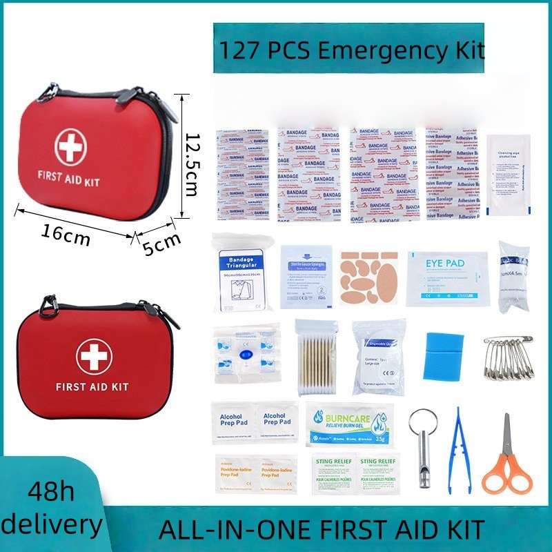 First Aid Kit set Emergency Kit Medical Kit Medical Supplies For Family ...
