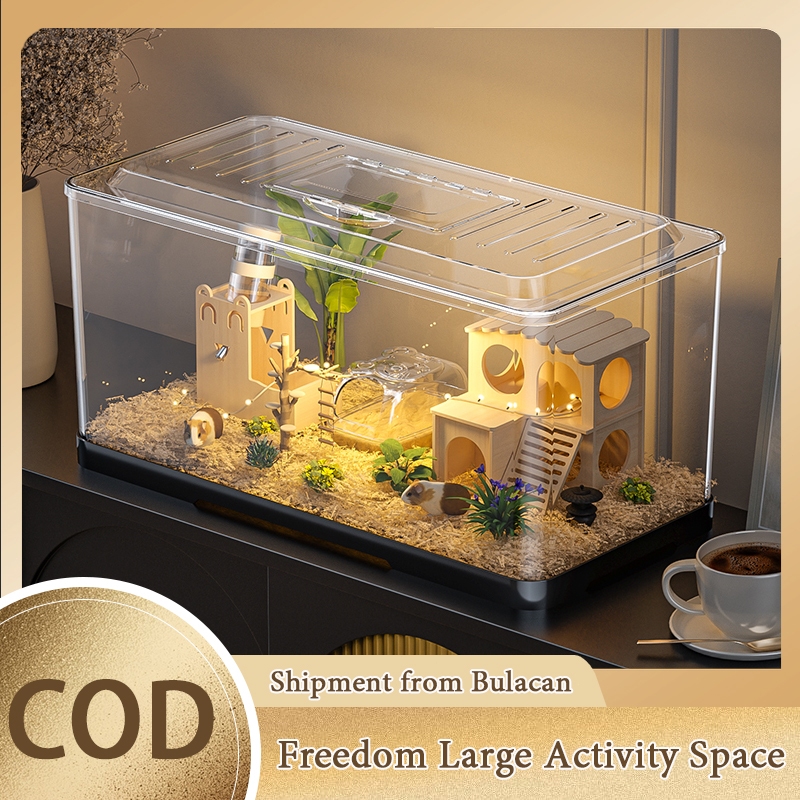 Photo inspiration: Gallery Detail: Luxury Hamster Cage Made Of Thick Clear Acrylic Fall Proof