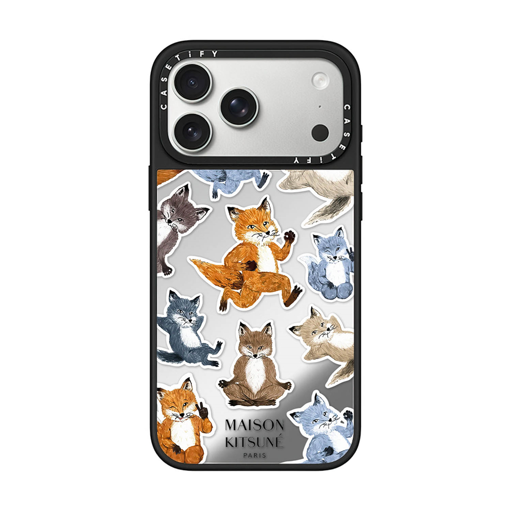 iPhoneアクセサリー Maison Kitsune Fox Medley Case iPhone17 pu08009-m000_1.jpg