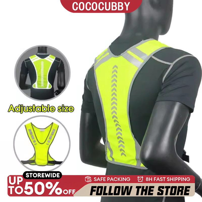 COCOCUBBY 2026 New Reflectorized Vest For Motorcycle Running Safety ...