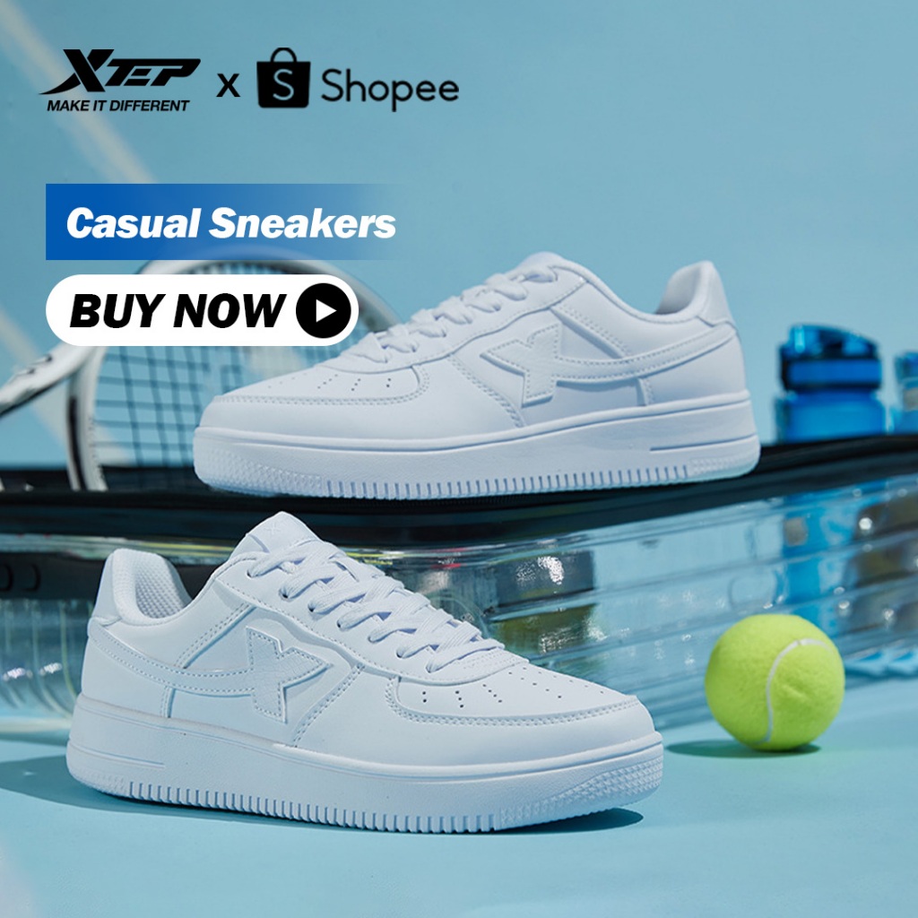 XTEP Lifestyle Sneakers Men's Classic Non-Slip Breathable Sports Running  Shoes Casual Sneakers