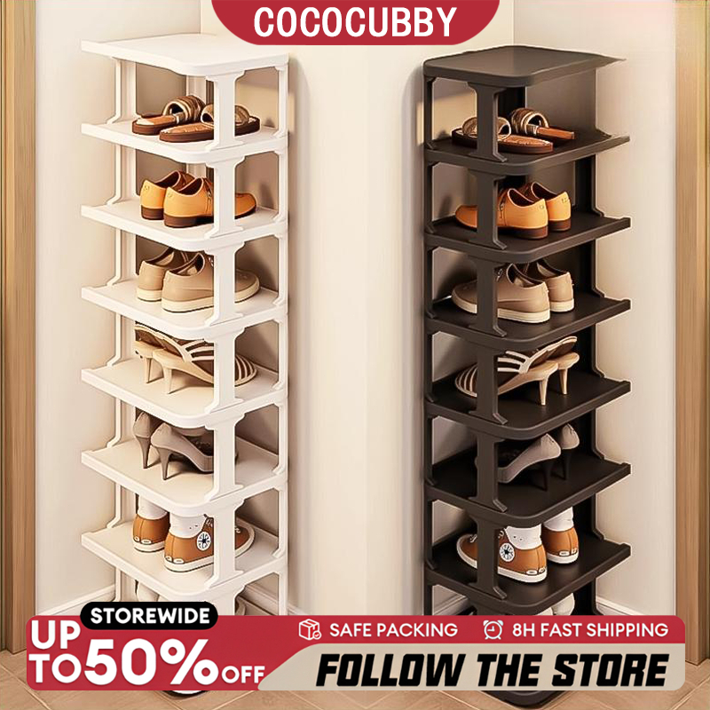COCOCUBBY H-shaped Multi-layer Shoe Rack Organizer Classification Shoe ...