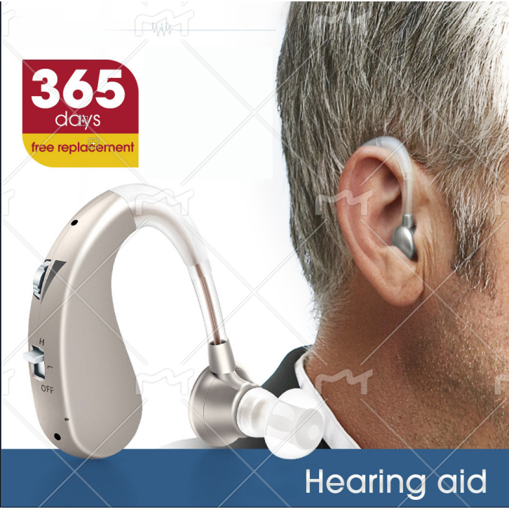 Hearing aids Noise Reduction switch Behind the ear Rechargeable ...