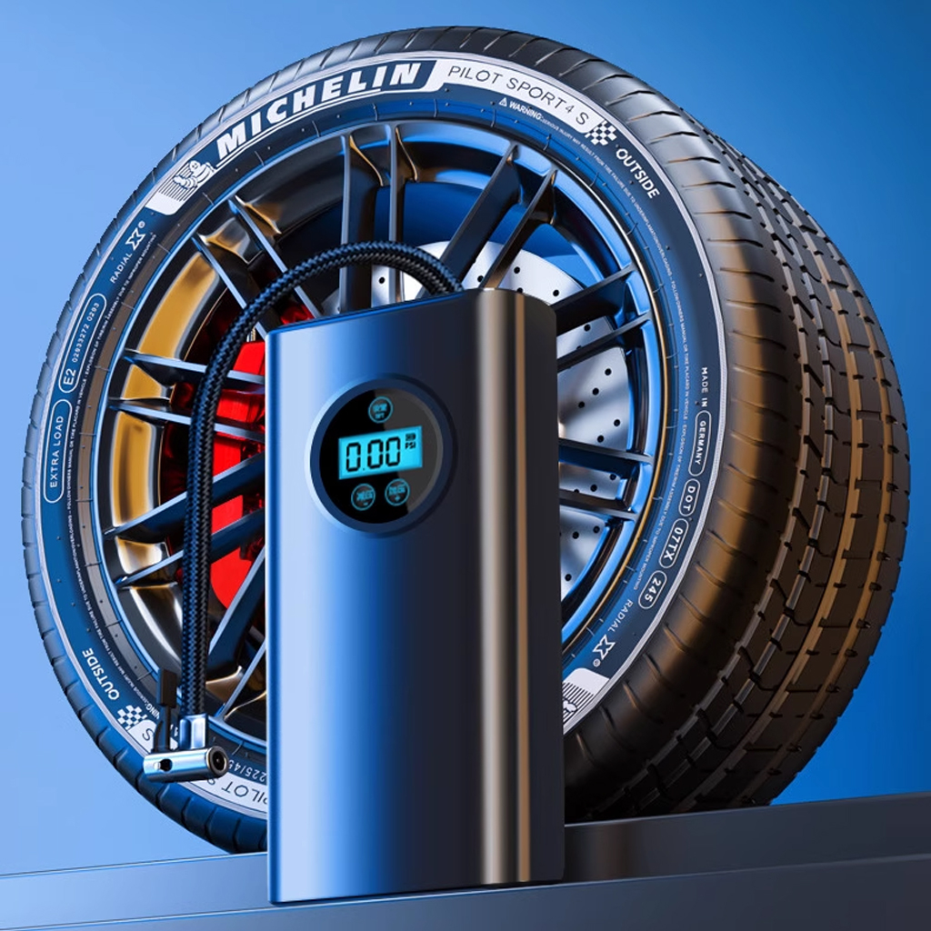Mini wireless inflator nitrogen high-power vehicle mounted inflator can ...