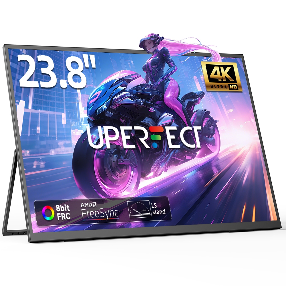 UPERFECT UColor T3 - 23.8-inch 4K HDR Computer Monitor with 100% sRGB ...