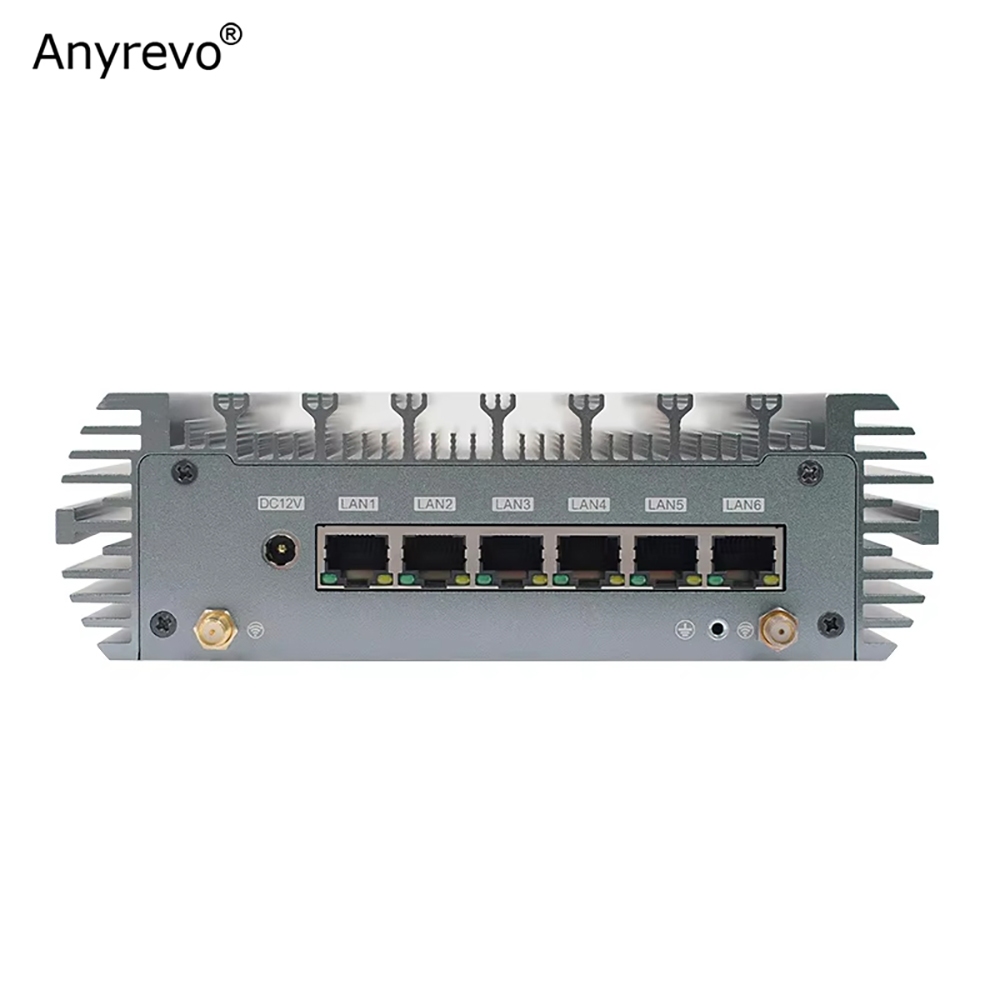 cheapest Fanless Intel 12th Gen N150 Soft Router Quad Core Mini PC 6 ...