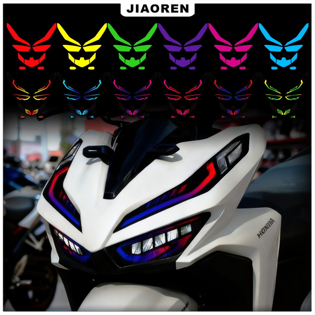 kilay tint vario 125 eyebrow headlamp sticker for motorcycle headlight ...