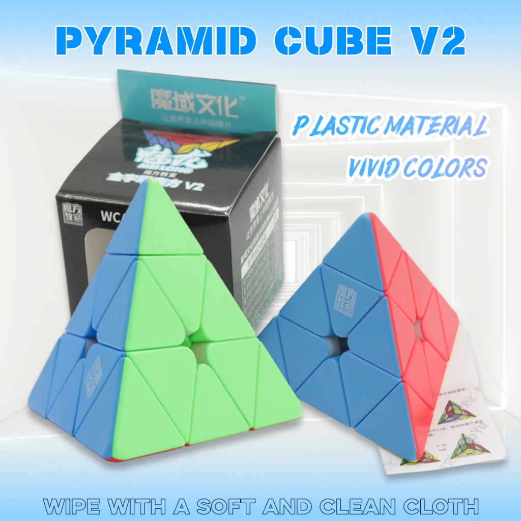 MoYu Cubing Classroom MofangJiaoshi Meilong 3x3 V2 Pyramid Pyraminx ...