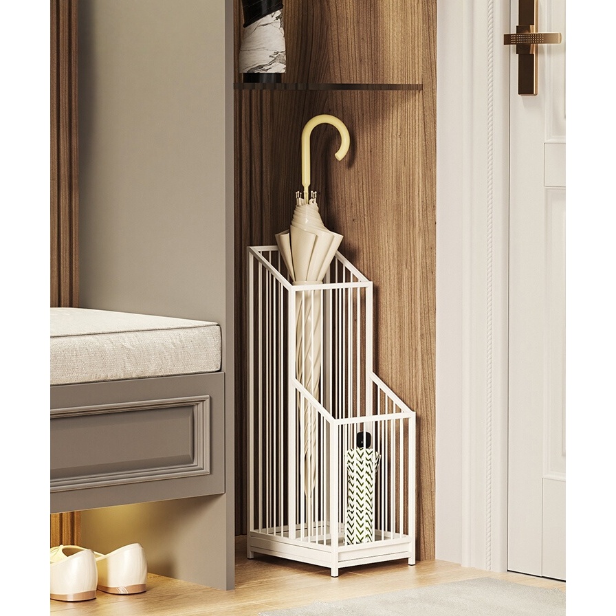 Umbrella Rack Storage Bucket Large Capacity Umbrella Stand Iron Living ...
